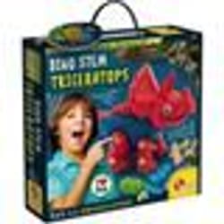 Dino STEM - LISCIANI - Im a Genius - Construis ton Triceratops - Puzzle et autocollants - STEM éducatif