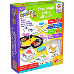 Japprends à être attentif - Carotina - apprendre à se concentrer et à rester attentif - LISCIANI