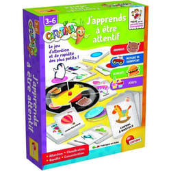 Japprends à être attentif - Carotina - apprendre à se concentrer et à rester attentif - LISCIANI