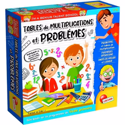 Génius Talent school - le jeu des multiplications et problèmes - sadapte aux différents niveaux. - LISCIANI