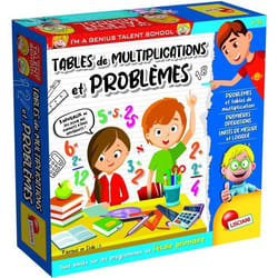 Génius Talent school - le jeu des multiplications et problèmes - sadapte aux différents niveaux. - LISCIANI