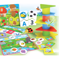 Lisciani 95117 puzzle Puzzle à formes 10 pièce(s) Education