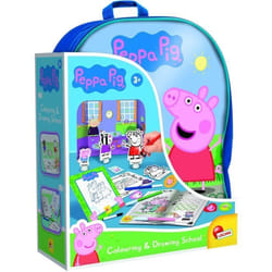 Sac à dos coloriage et école de dessin - Peppa Pig - LISCIANI