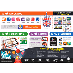 Lisciani 97012 tablette pour enfant 16 Go Wifi Multicolore - Vue supplémentaire 3