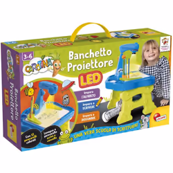Lisciani 97135, Projecteur de dessin pour enfants, 3 an(s), Batteries requises, Plastique, Multicolore
