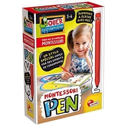 Stylo décriture - Lisciani - Montessori Pen Basique - Ergonomique - Pointe moyenne - Encre noire