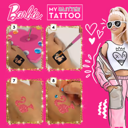 Lisciani Barbie My Glitter Tattoo - Vue supplémentaire 4