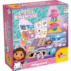 Collection éducative - LISCIANI - Gabbys Dollhouse - Jeux variés - Logique et imagination - Thème maison de poupée