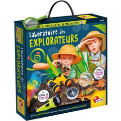 Kit dexploration - LISCIANI - Im a Genius - Laboratoire des explorateurs - Nature et boussole - Découverte et observation