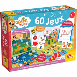 Jeu éducatif - LISCIANI - Carotina Baby - 60 activités - Mémoire et logique - Découverte des bases - Dès 2 ans