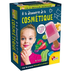 Découverte de la cosmétique - Kit Scientifique - IM A GENIUS POCKET - Ingrédients naturels Recettes variées
