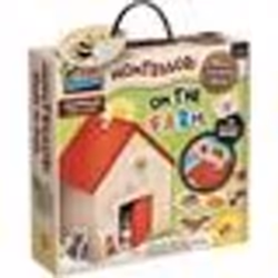 À la ferme - Jeu Montessori - MONTESSORI BOIS - Maison de Ferme Éléments Réalistes