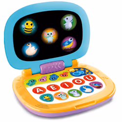 Lisciani Carotina Baby Laptop, 1 an(s), Sonore, Plastique, Multicolore