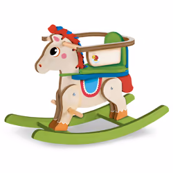Lisciani Montessori Wood My Baby Pony Animal à enfourcher - Vue supplémentaire 2