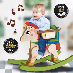 Lisciani Montessori Wood My Baby Pony Animal à enfourcher - Vue supplémentaire 4