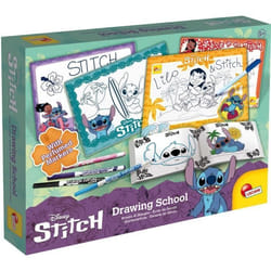 Kit de dessin - LISCIANIGIOCHI - STITCH - Feutres parfumés - Crayons decouleur autocollants