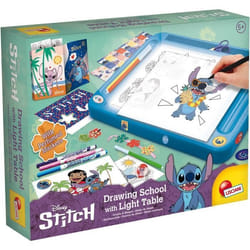Kit de dessin - LISCIANIGIOCHI - STITCH - Table lumineuse - Modèles Feutres