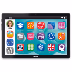 Lisciani Hi Tech Educativo Mio Tab 10” Evolution Pro, Tablette d'enfant, 5 an(s), Noir