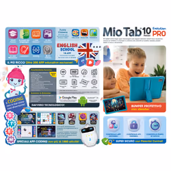 Lisciani Hi Tech Educativo Mio Tab 10" Evolution Pro Tablette d'enfant - Vue supplémentaire 4