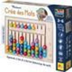 Compose-mots - Jeu Montessori - MONTESSORI - Tableau en Bois Lettres et Chiffres Magnétiques