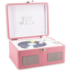 Lecteur CD Vintage - LISCIANIGIOCHI - Barbie Wireless CD Player - Bluetooth - Haut-parleurs stéréo - Dès 12 ans - Rose