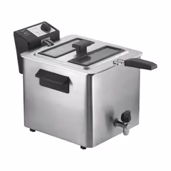 RGV FRY TYPE 8/N, Friteuse, 8 L, Chine, Unique, Noir, Acier inoxydable, Rotatif