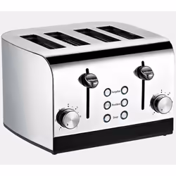 RGV TOAST EXPRESS 4, 4 part(s), Acier inoxydable, 1600 W, 220-240 V, 50 Hz, 331 mm