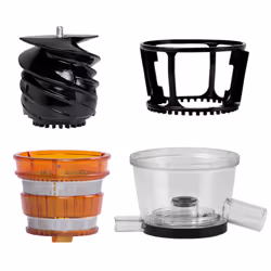 RGV Juice Art New Centrifugeuse lente 400 W Noir, Acier inoxydable