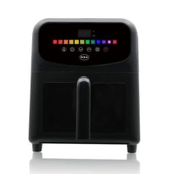 RGV Fry Type 6 Air Window Unique 6 L Autonome 1700 W Friteuse d’air chaud Noir