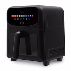 RGV Fry Type 6 Air Window Unique 6 L Autonome 1700 W Friteuse d’air chaud Noir