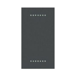 Prise de protection 1 module civile de la série AVE Noir Système d'45 45313