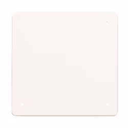 Couvercle anti-chocs de finition Ave, pour boîte BL01P , classe de protection IP40, résistance aux chocs IK07. Dimensions (Lx ...