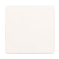 Couvercle AVE anti-chocs de finition pour boîte BL01P IP40 BL01C