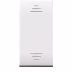 Interruttore con gemma, Serie Domus colore RAL9010, 250V 1P 16AX, illuminabile con inserto lampada - tasto intercambiabile -  ...