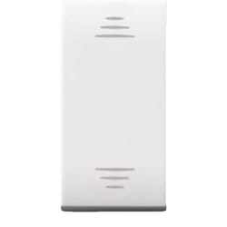 AVE - Interrupteur Domus S44 couleur RAL9010 1P 16AX Illuminable Finition brillante 1M