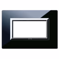 Plaque Ave Vera Vera System 44, avec les caractéristiques suivantes : Matériau : verre Convient pour les boîtes rectangulaire ...