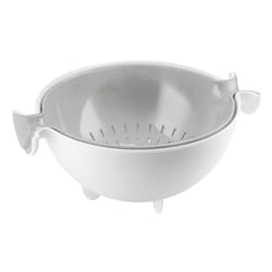 Fratelli Guzzini Spin&Drain passoire Gris, Blanc