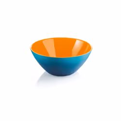 Fratelli Guzzini My fusion, Rond, acrylonitile styrène (SAN), Bleu, Orange, 1,15 L, My fusion, Setsu & shinobu ito