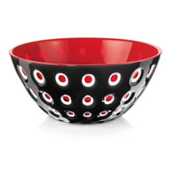 Fratelli Guzzini Le murrine 2,7 L Rond acrylonitile styrène (SAN) Noir, Rouge, Blanc 1 pièce(s)