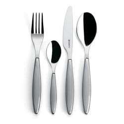 Fratelli Guzzini 23000092 services de couverts 24 pièce(s) Gris, Acier inoxydable