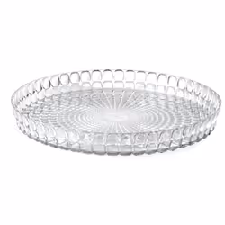 Fratelli Guzzini Tiffany, Rond, Transparent, Plastique, 33,6 cm, 4 cm, Italie