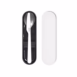 Fratelli Guzzini Store&Go services de couverts 3 pièce(s) Acier inoxydable, Blanc