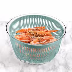 Fratelli Guzzini Spin&Store essoreuse a salade Turquoise Bouton - Vue supplémentaire 5