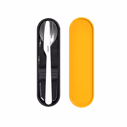 Fratelli Guzzini Store&Go services de couverts 3 pièce(s) Acier inoxydable, Jaune