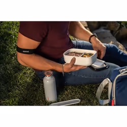 Fratelli Guzzini Store&Go Ensemble boîte repas 0,9 L Polypropylène (PP), Acier inoxydable, Caoutchouc thermoplastique (TPR) Noir, Blanc 2 pièce(s) - Vue supplémentaire 7