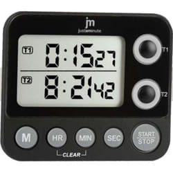 Lowell JT-5413N Minuteur de ménage Minuteur numérique de cuisine Noir