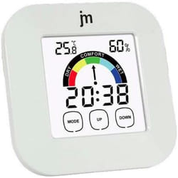 Lowell JD9038B réveille-matin Réveil numérique Blanc