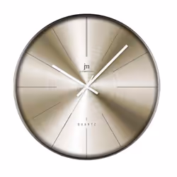 Lowell Justaminute 00841G, Mur, Quartz clock, Cercle, Or, Plastique, 39 cm