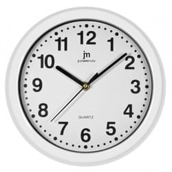 Lowell Justaminute 00710 Horloge à quartz Cercle Blanc