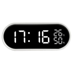 Lowell Justaminute JE5110 Réveil numérique Blanc